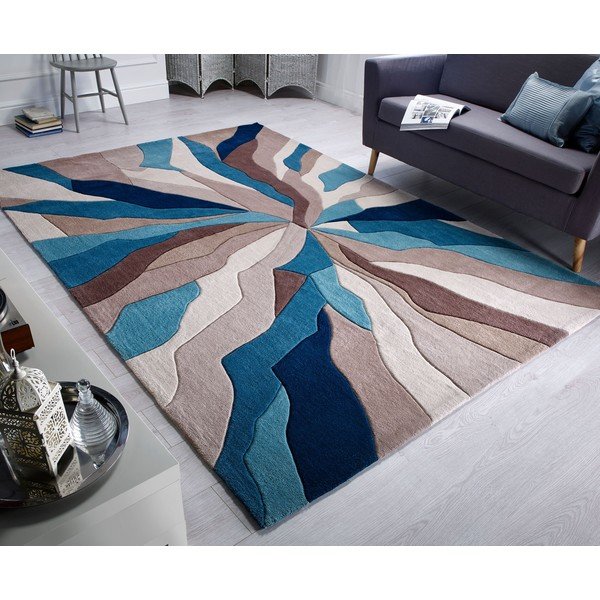 Turkio spalvos kilimas Flair Rugs Splinter, 160 x 220 cm-image-4