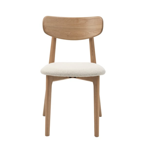Valgomojo kėdė kreminės spalvos/natūralios spalvos Elim – Unique Furniture-image-3