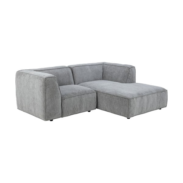 Šviesiai pilka kampinė sofa Bonami Selection Fairfield, 208 cm, dešinysis kampas-image-3