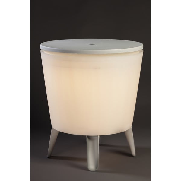 Apvalios formos sodo stalas su padėklu 49.5x49.5 cm Illuminated cool – Keter-image-2