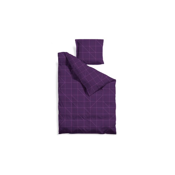 Prailginta patalynė Purple Geometric, 140x220 cm