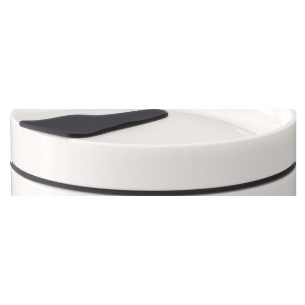 Baltas porcelianinis kelioninis termopuodelis Villeroy & Boch Like To Go, 290 ml-image-1