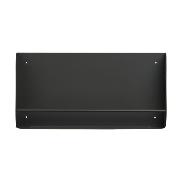 Tamsiai pilkos spalvos iš metalo sieninė lentyna 60 cm Volterra – House Nordic