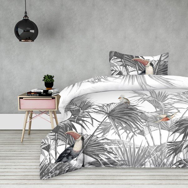 Medvilninė patalynė "AmeliaHome Toucan", 135 x 200 cm-image-1