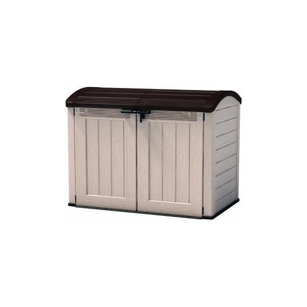 Smėlio spalvos iš plastiko sodo spintelė Store It Out – Keter