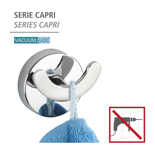 Savarankiškas kabliukas Wenko Vacuum-Loc Capri Duo, iki 33 kg-image-3