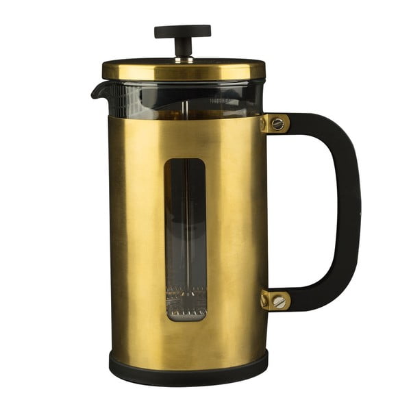 Auksinės spalvos prancūziškas kavos aparatas su kavos samteliu "Creative Tops Pisa", 350 ml