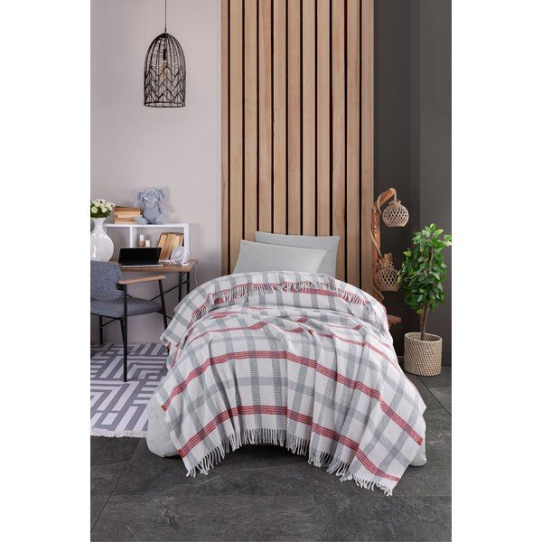 Pilkos spalvos lovatiesė 150x200 cm Warm Soft – Mijolnir-image-2