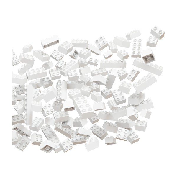Statybinių blokelių rinkinys kamuoliukų takeliui Hubelino Snow, 120 vnt-image-2