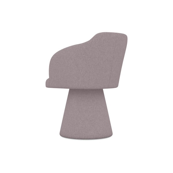 Levandų spalvos iš audinio valgomojo kėdė Kanoa – Makamii-image-3