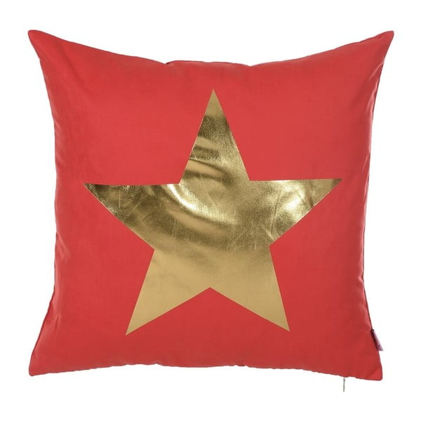 Raudonas užvalkalas Mike & Co. NEW YORK Žvaigždė, 45 x 45 cm