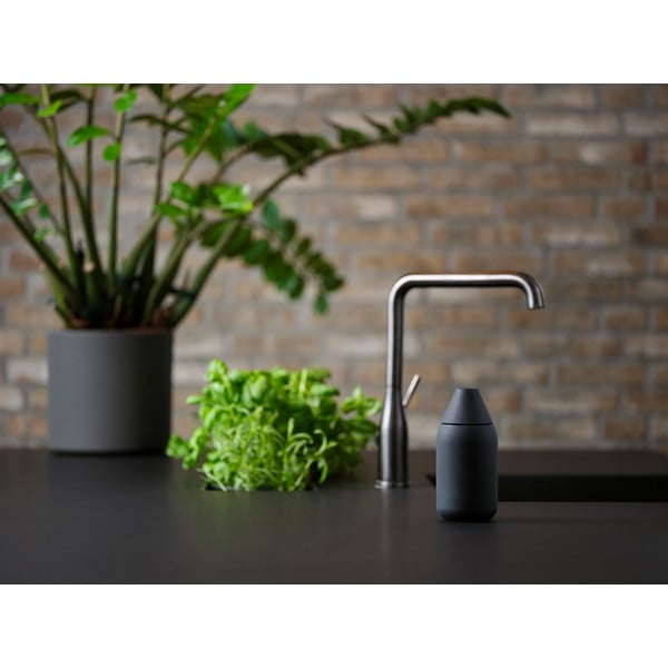 Juodos spalvos iš silikono muilo dozatorius 300 ml Singles – Zone-image-3