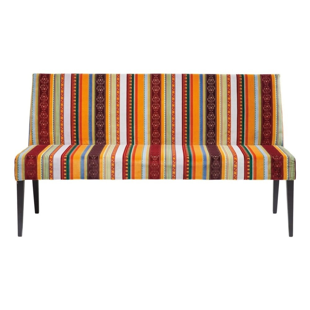 Sofa su spalvotu medvilniniu užvalkalu Kare Design Very British, ilgis 162 cm
