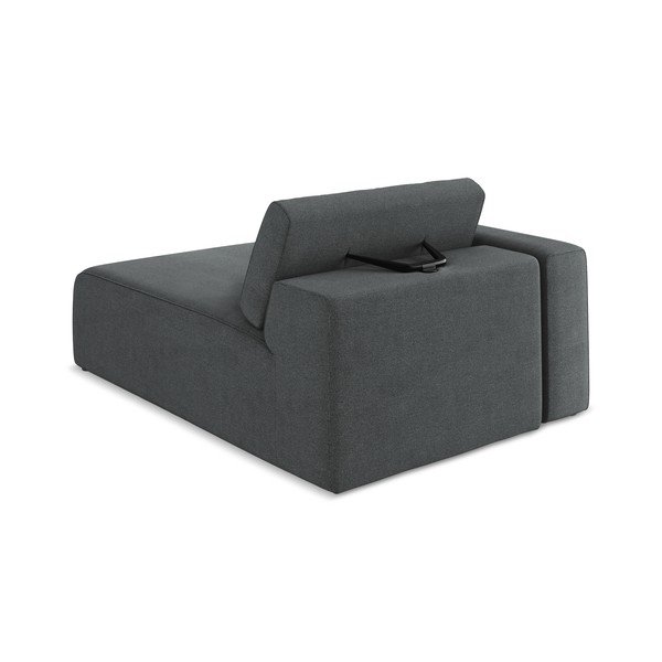 Pilkos spalvos modulinė sofos dalis (su kairiuoju kampu) Kalea – Makamii-image-4