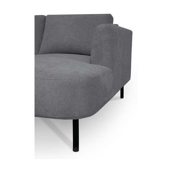 Kampinė sofa tamsiai pilkos spalvos (su kairiuoju kampu/„U“ formos) Hero – Scandic-image-4