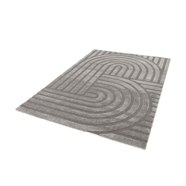 Kilimas pilkos spalvos 80x150 cm Snowy – Universal-image-4