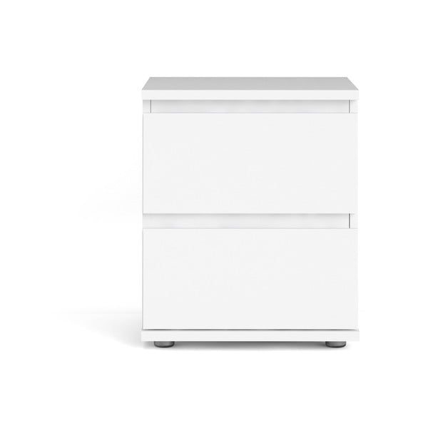 Baltos spalvos naktinis staliukas Nova – Tvilum-image-2