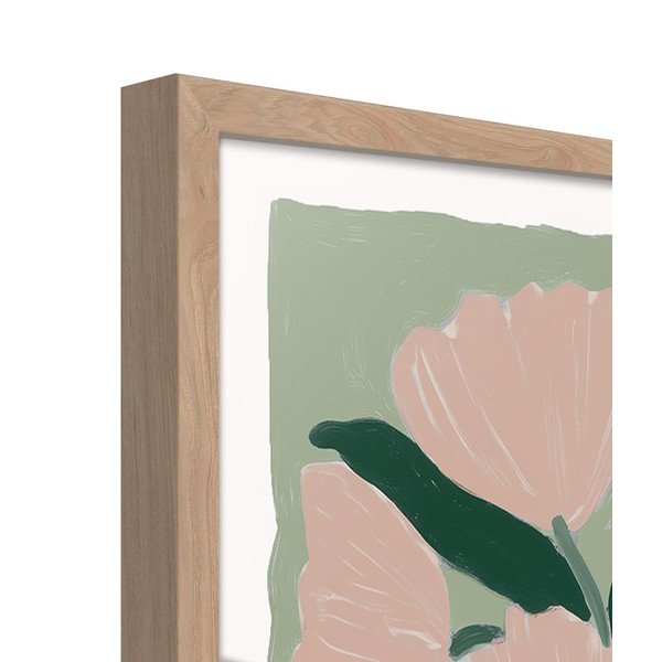 Spausdintas paveikslas su rėmeliu 50x70 cm Spotted Vase – Styler-image-3