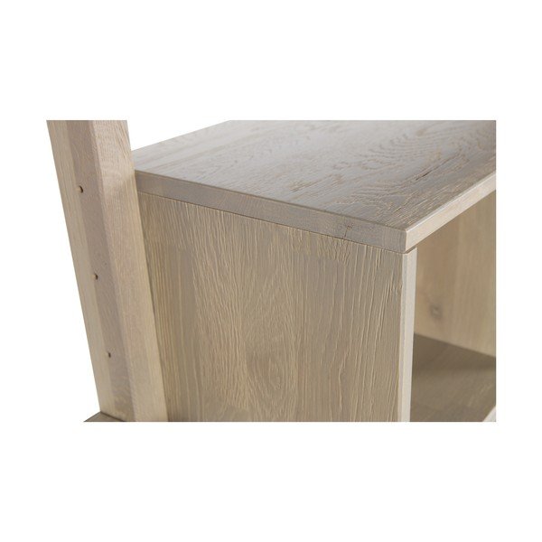 Lentynos dalis iš ąžuolo medienos su stumdomomis durelėmis, skirta WOOOD Gyan sieniniam rinkiniui-image-1