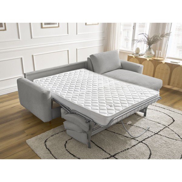 Pilkos spalvos kampinė sofa Nouveau Cocoone – Bobochic Paris-image-1