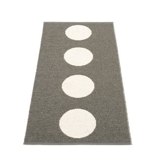 Tamsiai pilkos spalvos lauko kilimas 70x150 cm Vera Charcoal – Pappelina