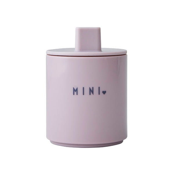 Violetinis vaikiškas puodelis Design Letters Mini Sweetheart-image-1