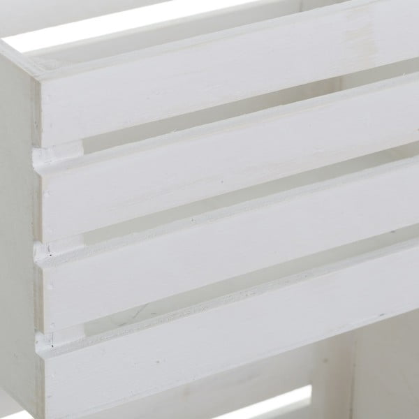 Baltos spalvos daiktadėžės 3 vnt. 31x23x15 cm – Casa Selección-image-2