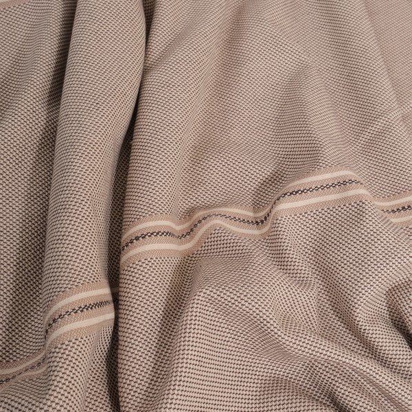 Pilkos ir smėlio spalvos medvilninis rankšluostis Foutastic Brunella, 70 x 130 cm-image-1