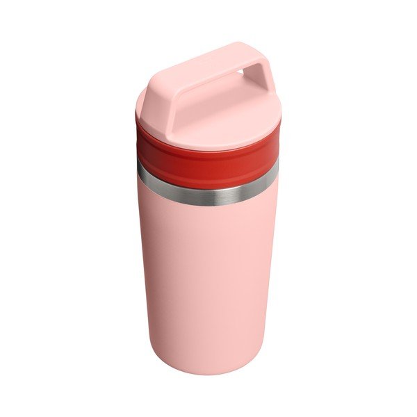 Persikų spalvos iš nerūdijančio plieno termo puodelis 350 ml Café-To-Go Travel Mug Peach Rose – Stanley-image-2