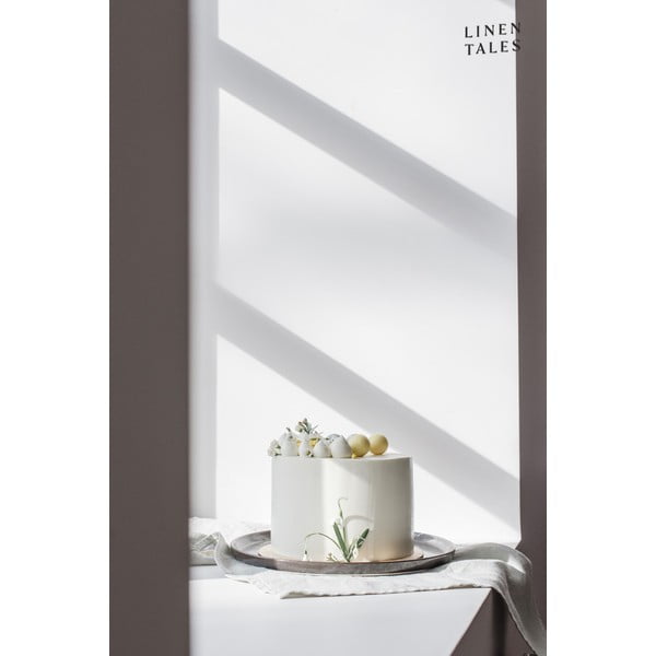 Šviesiai pilkas lininis rankšluostėlis Linen Tales, 65 x 45 cm-image-1