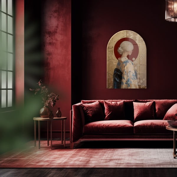 Paveikslas iš stiklo 70x100 cm Rukia – Styler-image-1