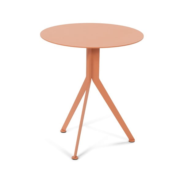 Apvalios formos šoninis stalas iš metalo ø 38 cm Daley – Spinder Design