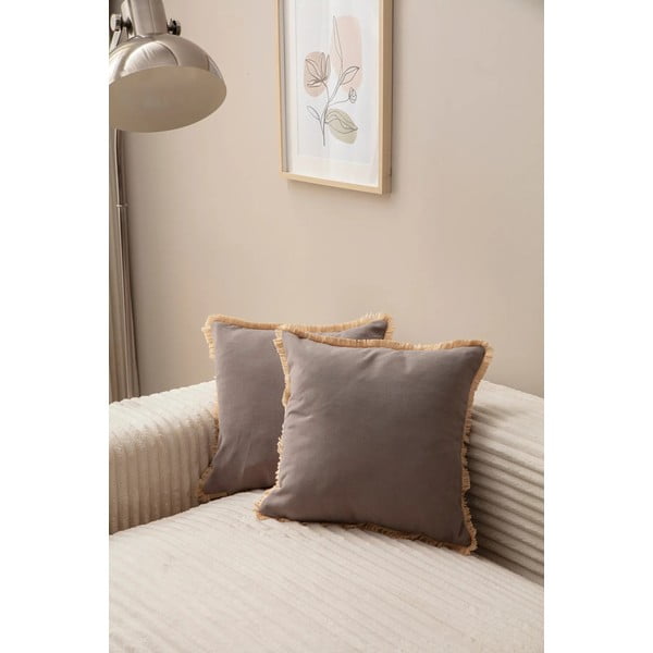 Dekoratyviniai pagalvių užvalkalai 2 vnt. 43x43 cm Sacakli – Mioli Decor-image-2