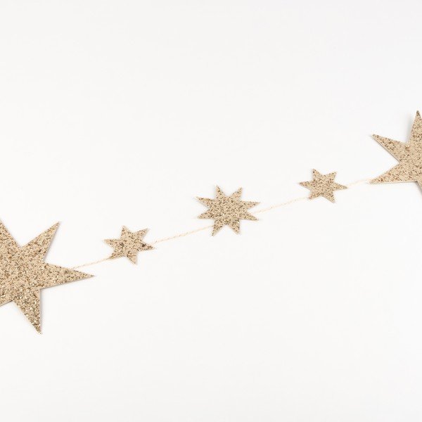 Girlianda Glitter Stars – Meri Meri-image-2