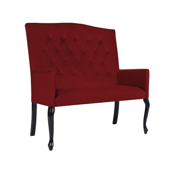 Raudona dvivietė sofa "Micadoni Home Giuseppe-image-4