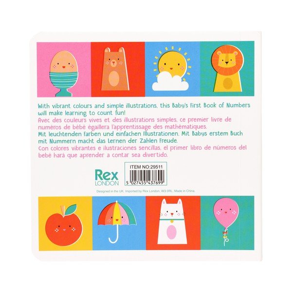 Interaktyvus žaislas Baby's First Book of Numbers – Rex London-image-4