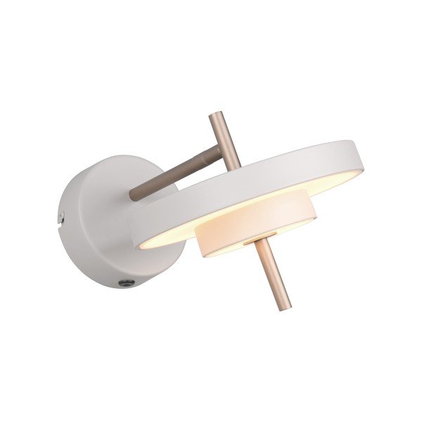 Dramblio kaulo spalvos sieninė lempa LED su sulankstoma konstrukcija/su pritemdymo funkcija ø 20 cm Keaton – Trio-image-4