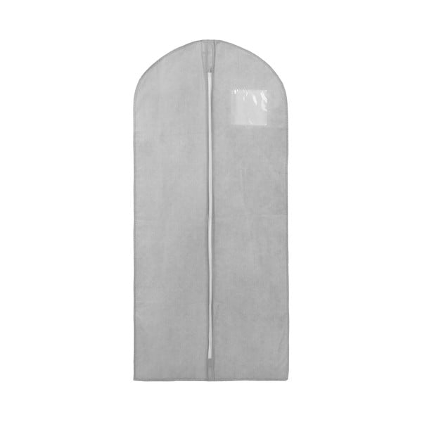 Pilkos spalvos drabužių maišas Compactor Boston, 60 x 137 cm