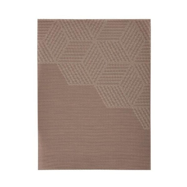 Smėlio spalvos kilimėlis Zone Hexagon, 30 x 40 cm
