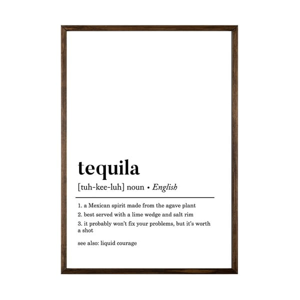Plakatas 50x70 cm Tequila - Wallity