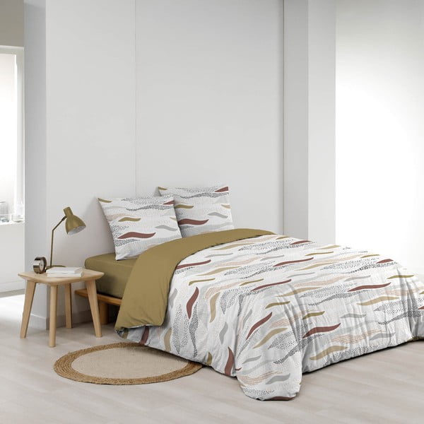 Baltos spalvos iš mikropluošto dvigulė/itin ilga patalynė 240x220 cm Zenith – douceur d'intérieur-image-2