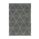 Mėlynas džiuto kilimas Flair Rugs Rhombi, 160 x 230 cm