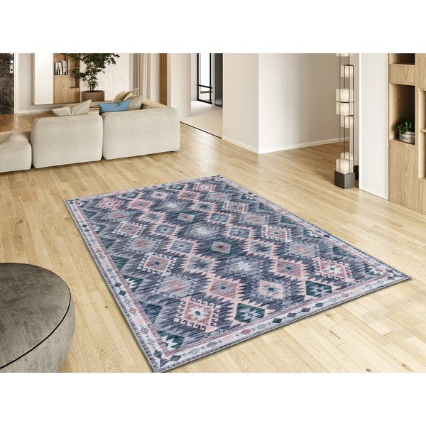 Kilimas tamsiai mėlynos spalvos 200x290 cm Class – Universal-image-1
