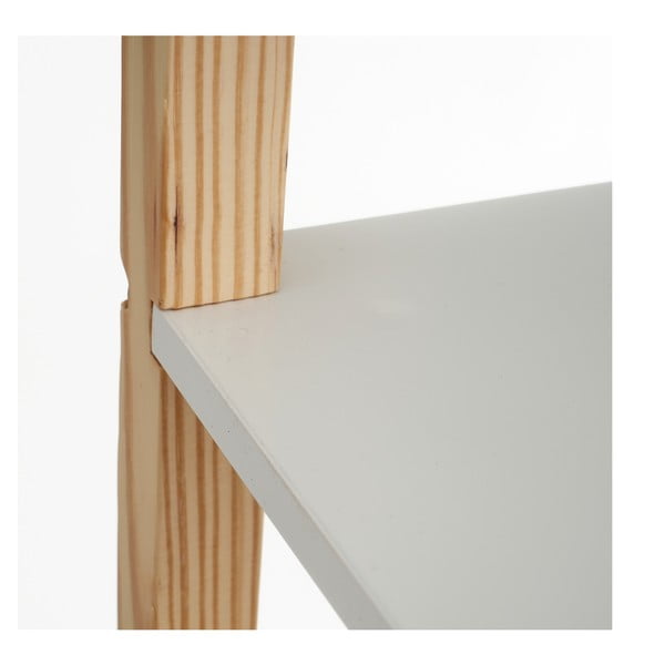 Vaikiška knygų spinta baltos spalvos 60x76 cm – Casa Selección-image-2