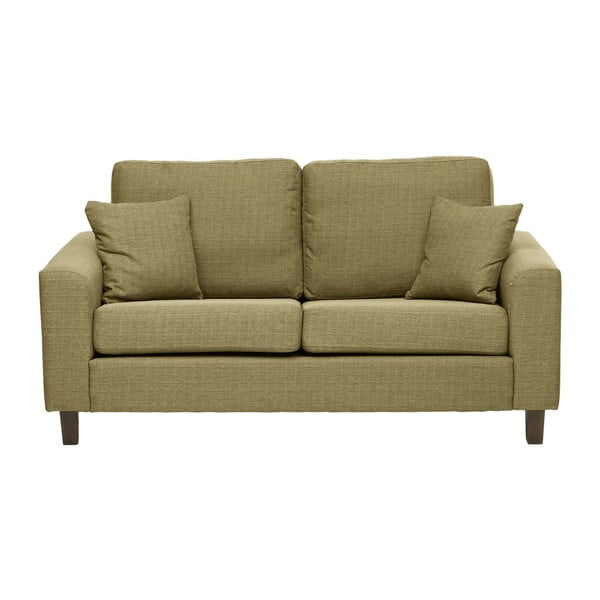 Ričmondo žalioji dviejų vietų sofa