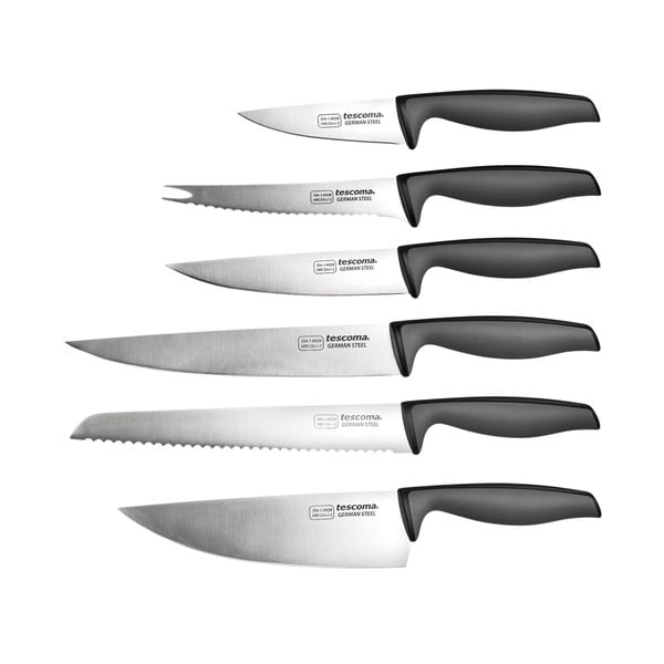 Peilių komplektas su stovu 6 vnt. Precioso – Tescoma-image-1