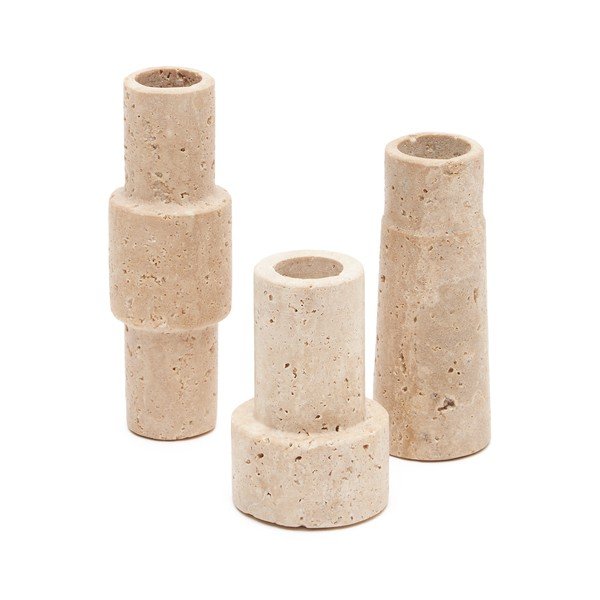 Iš akmens žvakidės 3 vnt. Majid – Kave Home