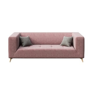Rožinė sofa MESONICA Toro, 217 cm