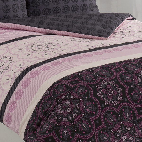 Lininis audeklas Yadra Pink, 135x200 cm-image-2