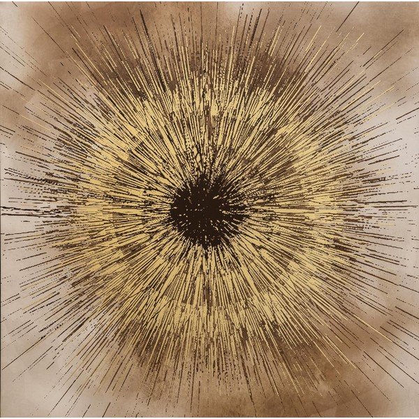 Paveikslas su rėmeliu/tapyba ant drobės 100x100 cm Bold – Bizzotto